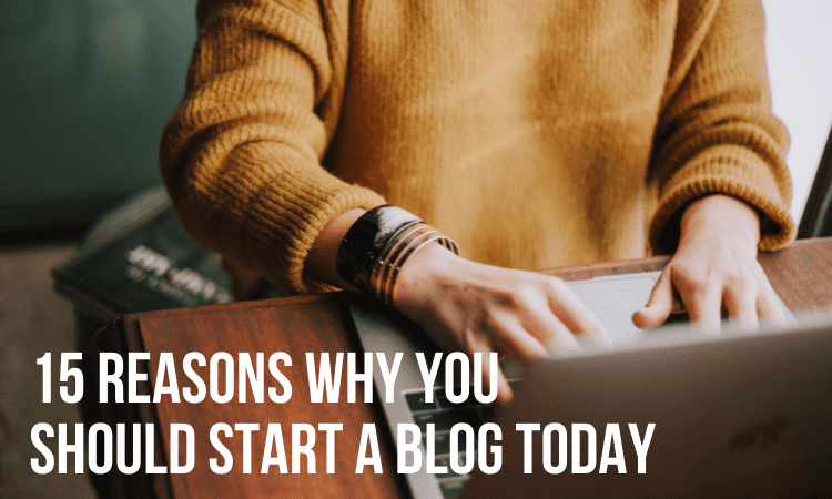 why start a blog
